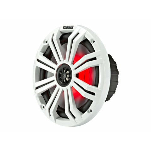 Kicker Marine 8″ LED Coaxial Speakers