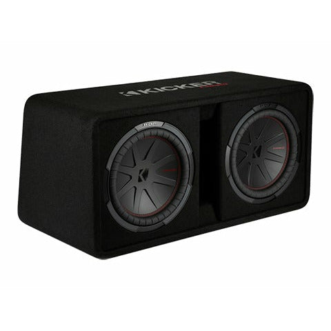 Kicker CompR Dual 12″ Ported Subwoofer Enclosure