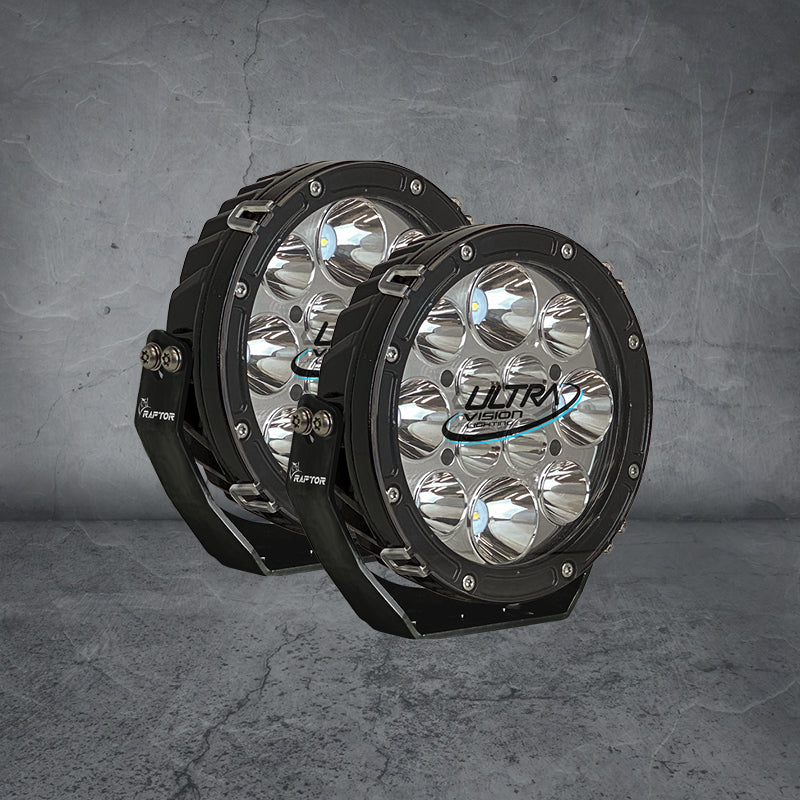 Ultra Vision Raptor 70 LED 7″ Driving Lights