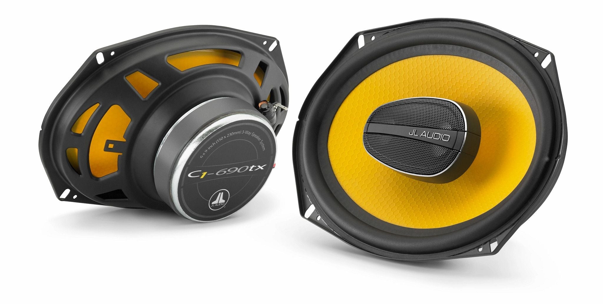 JL Audio C1 690 6x9" 3-Way Coaxial Speakers