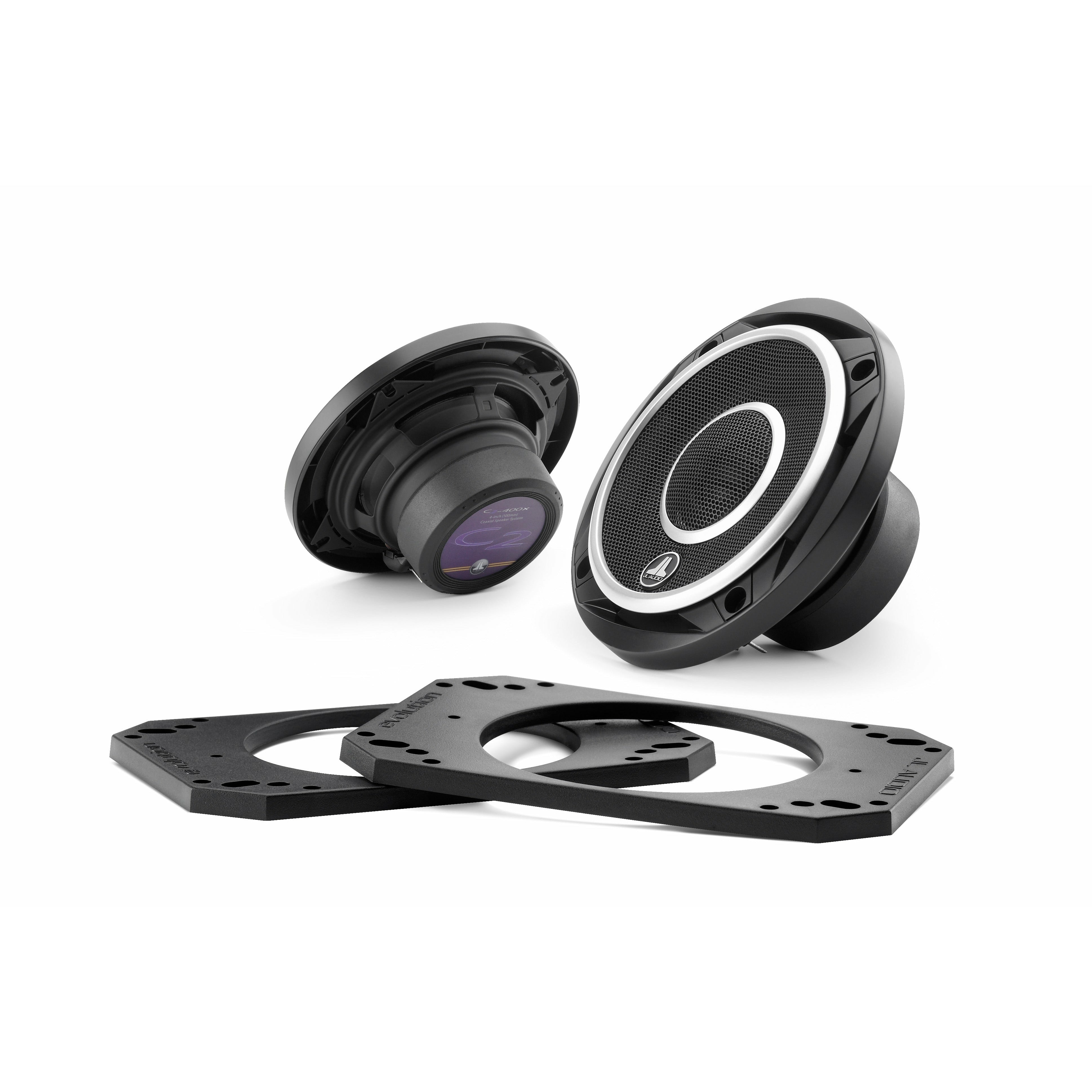 JL Audio C2-400x 4" Coaxial Speakers