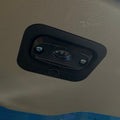 Close-up of LC200 Tailgate Light Bracket installed in vehicle showing clean flush fit
