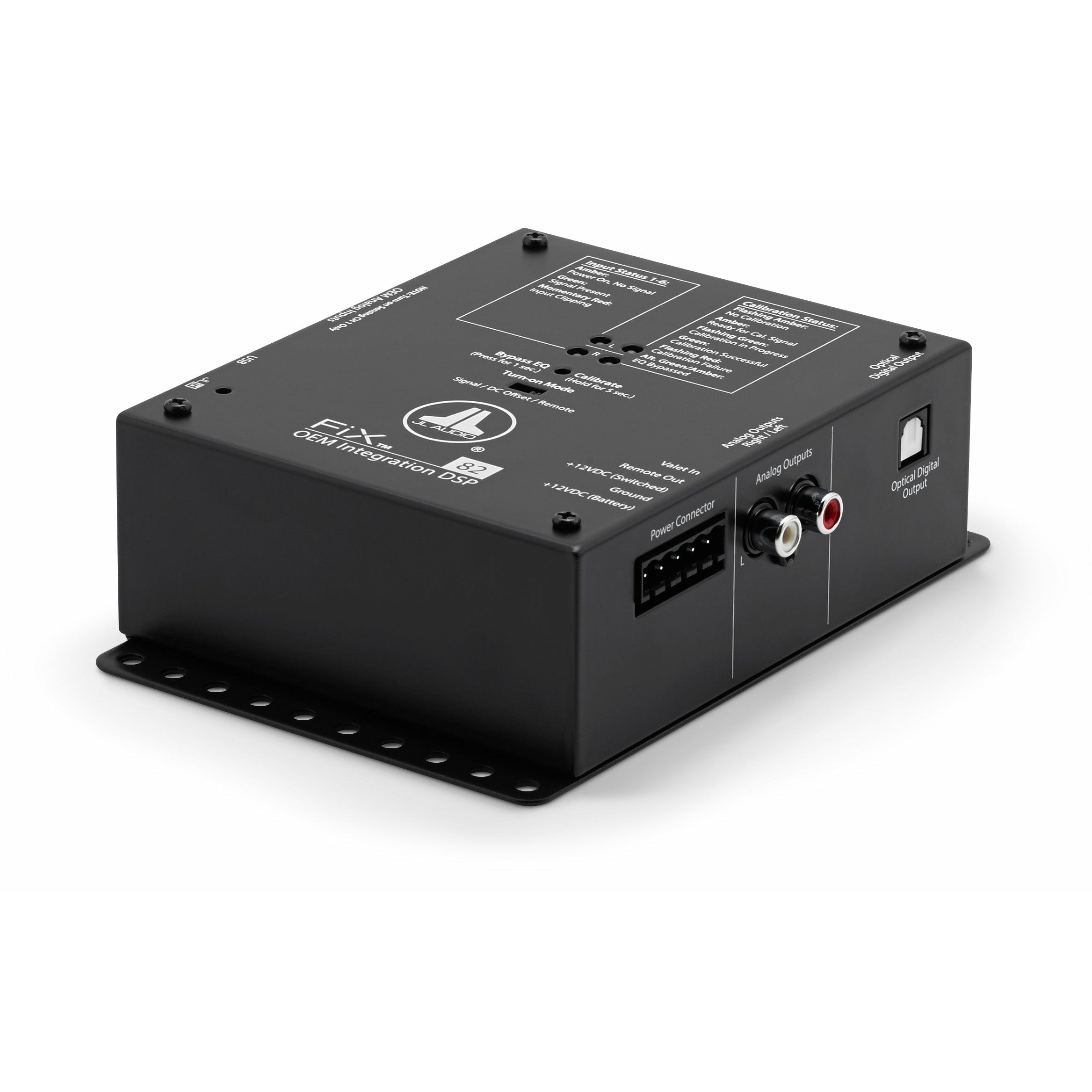 JL Audio FIX-82 OEM Integration DSP with Automatic Time Correction and Digital EQ