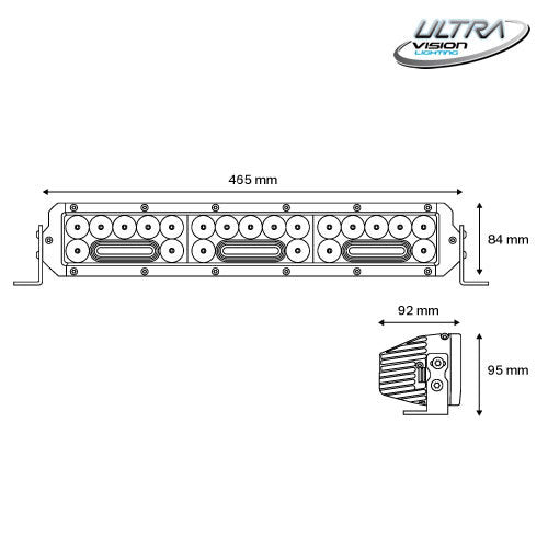 Ultra Vision Nitro Maxx LED 18" Light Bar