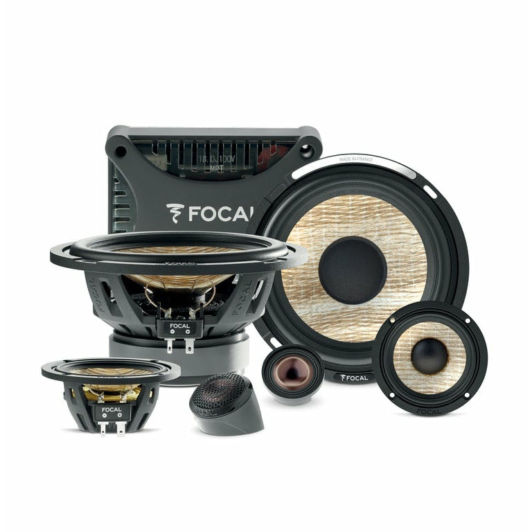 Focal PS165F3E 6” & 3” 3-Way Component Speakers