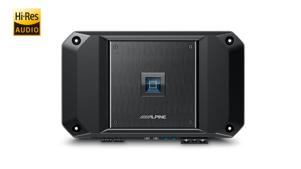 Alpine R-Series 4/3/2 Channel Hi-Res Audio Certified Power Amplifier