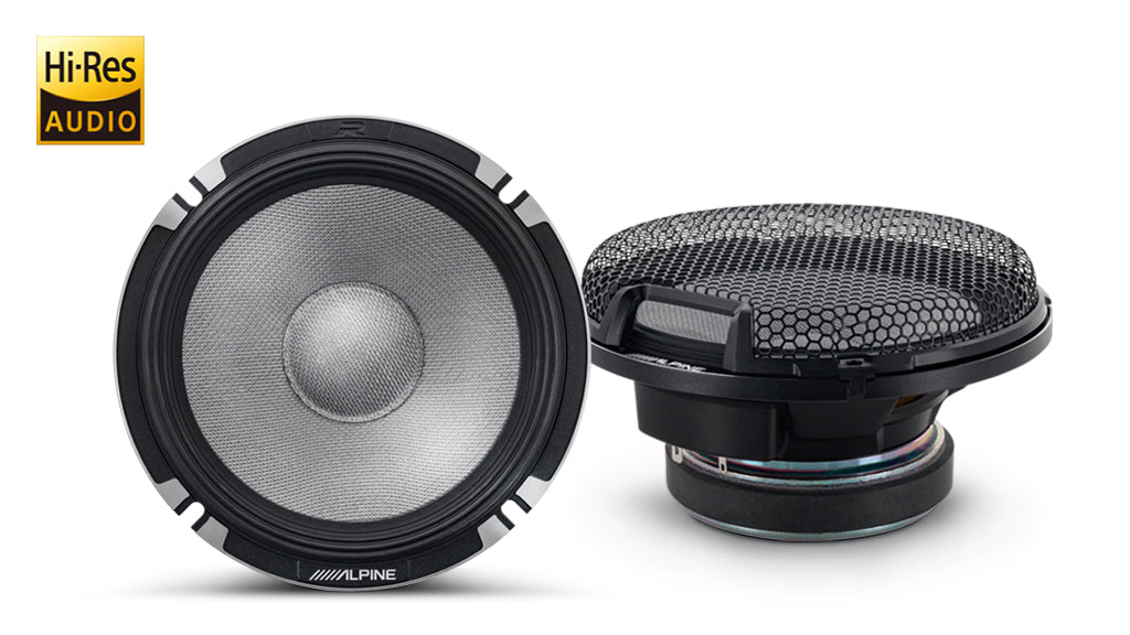 Alpine R2-S653 6.5" PRO Edition 3-way Speakers
