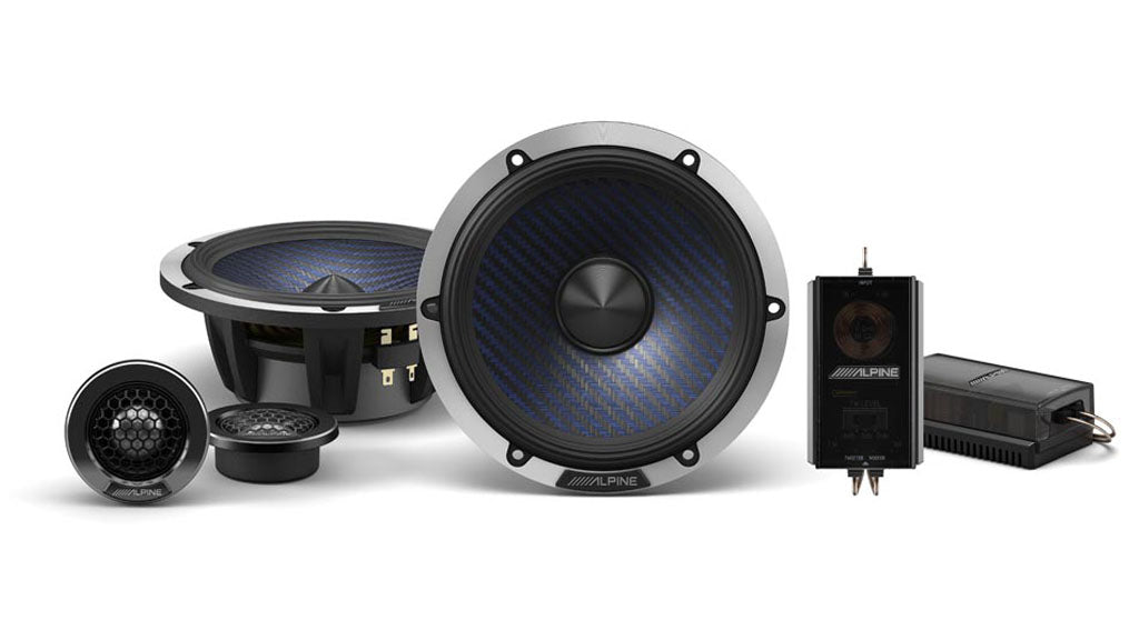Alpine DP-65C 6.5" Digital Precision Component Speakers