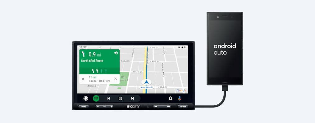 Sony XAV-AX5500 7" Apple CarPlay, Android Auto Headunit