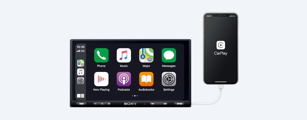 Sony XAV-AX5500 7" Apple CarPlay, Android Auto Headunit