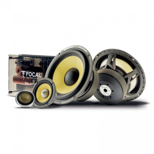 Focal ES165KX3 6.5″ 3-Way Component Speakers