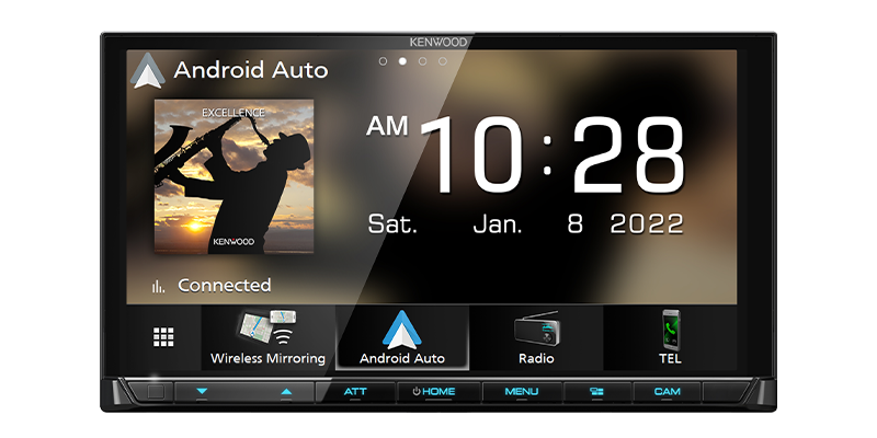 Kenwood DMX9021S 7" Apple CarPlay, Android Auto, USB, 4 Camera Inputs Headunit