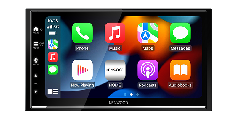 Kenwood DMX7022S 6.8" Apple CarPlay, Android Auto, USB Mirroring Headunit